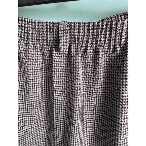 Vintage Alfred Dunner Plaid Houndstooth Women's Pants Trousers - Picture 4 of 5